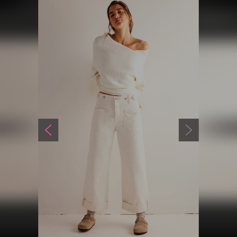 We The Free Palmer Cuffed Jeans